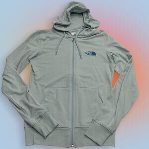 THE NORTH FACE Women’s XS Green Lightweight Hoodie Sweatshirt
